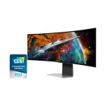 Samsung G95SC pantalla para PC de 124,5 cm con resolución 5120 x 1440 Pixeles, tecnología Dual QHD OLED en color Plata, LS49CG954SUXEN