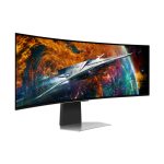 Samsung G95SC pantalla para PC de 124,5 cm con resolución 5120 x 1440 Pixeles, tecnología Dual QHD OLED en color Plata, LS49CG954SUXEN