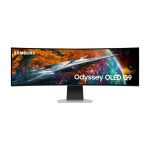 Samsung G95SC pantalla para PC de 124,5 cm con resolución 5120 x 1440 Pixeles, tecnología Dual QHD OLED en color Plata, LS49CG954SUXEN