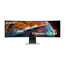 Samsung G95SC pantalla para PC de 124,5 cm con resolución 5120 x 1440 Pixeles, tecnología Dual QHD OLED en color Plata, LS49CG954SUXEN