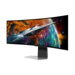 Samsung G95SC pantalla para PC de 124,5 cm con resolución 5120 x 1440 Pixeles, tecnología Dual QHD OLED en color Plata, LS49CG954SUXEN