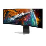 Samsung G95SC pantalla para PC de 124,5 cm con resolución 5120 x 1440 Pixeles, tecnología Dual QHD OLED en color Plata, LS49CG954SUXEN