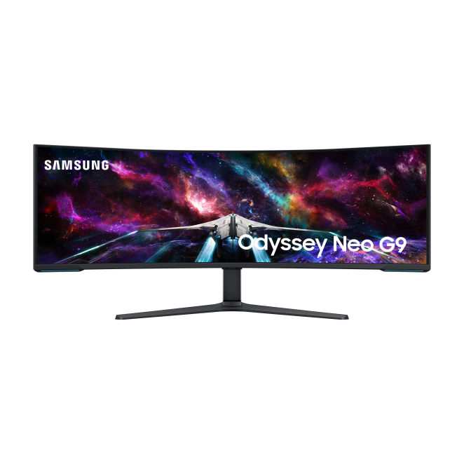 Samsung Ls57cg954nuxen Samsung G95NC LED display 144,8 cm (57 pulgadas) con resolución 7680 x 2160 Pixeles, tecnología Dual UHD QLED en color Blanco, modelo LS57CG954NUXEN