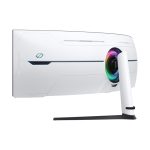 Samsung G95NC LED display 144,8 cm (57 pulgadas) con resolución 7680 x 2160 Pixeles, tecnología Dual UHD QLED en color Blanco, modelo LS57CG954NUXEN