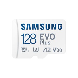 Tarjeta de memoria Samsung EVO Plus MicroSDXC con 128 GB de capacidad y clase 10 UHS-I, SKU MB-MC128KA/EU