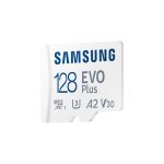 Tarjeta de memoria Samsung EVO Plus MicroSDXC con 128 GB de capacidad y clase 10 UHS-I, SKU MB-MC128KA/EU