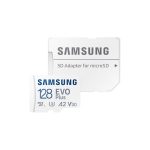 Tarjeta de memoria Samsung EVO Plus MicroSDXC con 128 GB de capacidad y clase 10 UHS-I, SKU MB-MC128KA/EU