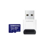 Tarjeta de memoria Samsung PRO Plus 128 GB MicroSDXC UHS-I Clase 10 SKU MB-MD128KB/WW, ideal para almacenamiento de alta velocidad