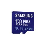 Tarjeta de memoria Samsung PRO Plus 128 GB MicroSDXC UHS-I Clase 10 SKU MB-MD128KB/WW, ideal para almacenamiento de alta velocidad