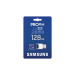 Samsung MB-MD128S microSDXC de 128 GB con clasificación UHS-I Clase 10, SKU MB-MD128SB/WW