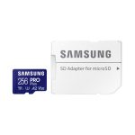 Samsung PRO Plus MB-MD256SA/EU tarjeta de memoria MicroSD de 256 GB con especificaciones UHS-I y Clase 3
