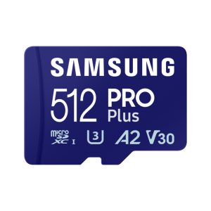 Samsung MB-MD512S microSDXC UHS-I clase 10 de 512 GB, SKU MB-MD512SB/WW, ideal para almacenamiento rápido