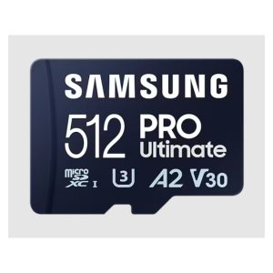 Samsung memoria flash 512 GB MicroSDXC UHS-I modelo MB-MY512SB/WW ideal para expandir el almacenamiento de dispositivos móviles