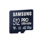 Samsung memoria flash 512 GB MicroSDXC UHS-I modelo MB-MY512SB/WW ideal para expandir el almacenamiento de dispositivos móviles
