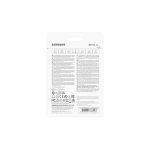 Samsung memoria flash 256 GB SDXC UHS-I, modelo MB-SD256SB/WW, para almacenamiento rápido y confiable.