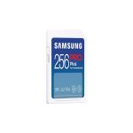 Samsung memoria flash 256 GB SDXC UHS-I, modelo MB-SD256SB/WW, para almacenamiento rápido y confiable.