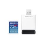 Samsung PRO Plus memoria flash 512GB SDXC UHS-I, compatible con alta velocidad y gran capacidad de almacenamiento, MB-SD512SB/WW