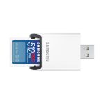 Samsung PRO Plus memoria flash 512GB SDXC UHS-I, compatible con alta velocidad y gran capacidad de almacenamiento, MB-SD512SB/WW