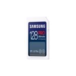 Tarjeta de memoria Samsung 128 GB SDXC UHS-I con SKU MB-SY128S/WW, ideal para almacenamiento de alta capacidad y velocidad.