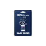 Samsung MB-SY512S, tarjeta de memoria SDXC UHS-I de 512 GB, ideal para almacenamiento masivo y transferencias rápidas de datos - SKU MB-SY512S/WW