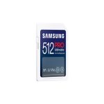 Samsung MB-SY512S, tarjeta de memoria SDXC UHS-I de 512 GB, ideal para almacenamiento masivo y transferencias rápidas de datos - SKU MB-SY512S/WW