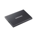 Unidad de almacenamiento externo Samsung Portable SSD T7 2 TB con interfaz USB Tipo C 3.2 Gen 2 (3.1 Gen 2), color gris, referencia MU-PC2T0T/WW
