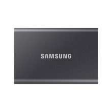 Disco duro externo Samsung MU-PC4T0T con 4 TB de capacidad, USB Tipo C 3.2 Gen 2 en color gris titanio. SKU MU-PC4T0T/WW.