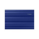 Imagen del disco duro externo Samsung MU-PE2T0R, con capacidad de 2 TB y conexión USB Tipo C 3.2 Gen 2 en color azul. SKU MU-PE2T0R/EU.