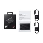 Samsung MU-PG2T0B 2 TB disco duro externo USB Tipo C 3.2 Gen 2 de color negro. SKU: MU-PG2T0B/EU