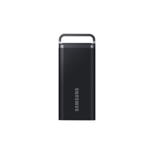 Imagen del disco duro externo Samsung MU-PH8T0S de 8 TB, USB 3.2 Gen 1, en color negro. SKU: MU-PH8T0S/EU.