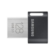 Samsung MUF-128AB unidad flash USB 128 GB con conector USB tipo A 3.2 Gen 1 en colores gris y plata, SKU MUF-128AB/APC