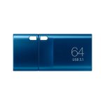 Samsung MUF-64DA unidad flash USB de 64 GB, puerto USB Tipo C, con velocidad 3.2 Gen 1, color azul. SKU: MUF-64DA/APC