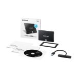 Disco duro SSD Samsung 850 EVO 1TB 2.5 pulgadas Serial ATA III con tecnología MLC. SKU MZ-75E1T0B/EU