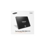 Samsung 850 EVO de 500 GB disco duro 2.5 pulgadas con tecnología Serial ATA III y MLC. SKU: MZ-75E500B/EU