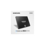 Samsung 850 EVO de 500 GB disco duro 2.5 pulgadas con tecnología Serial ATA III y MLC. SKU: MZ-75E500B/EU