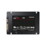 Samsung 860 PRO de 2 TB, disco duro SSD con tecnología V-NAND MLC y Serial ATA III, SKU MZ-76P2T0B/EU