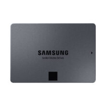 Imagen del disco duro Samsung 860 QVO con 1 TB de capacidad, interfaz Serial ATA III, tecnología V-NAND MLC. SKU: MZ-76Q1T0BW
