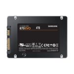 Disco duro Samsung 870 EVO 4 TB 2.5 pulgadas Serial ATA III V-NAND, SKU MZ-77E4T0B/EU