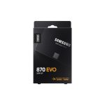 Disco duro SSD Samsung 870 EVO de 500 GB, 2.5 pulgadas, conexión Serial ATA III, tecnología V-NAND. SKU MZ-77E500B/EU