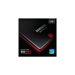 Samsung 850 PRO 2 TB disco duro SSD 2.5 pulgadas Serial ATA III 3D MLC, SKU MZ-7KE2T0BW
