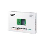 Disco Duro Samsung 850 EVO de 1 TB en formato mSATA con interfaz SATA SKU MZ-M5E1T0BW