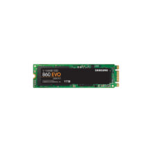 Samsung 860 EVO con 1TB, formato M.2, tecnología SATA III y V-NAND MLC. SKU: MZ-N6E1T0BW