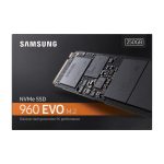 Samsung 960 EVO SSD M.2 de 250 GB con interfaz PCI Express 3.0 y tecnología NVMe. SKU: MZ-V6E250BW