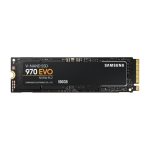 Disco duro Samsung 970 EVO SSD de 500 GB, formato M.2, interfaz PCI Express 3.0, tecnología NVMe y V-NAND MLC. SKU: MZ-V7E500BW