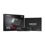 Imagen del disco duro Samsung 970 PRO con capacidad de 1 TB, conexión M.2 PCI Express 3.0 y tecnología V-NAND MLC, SKU MZ-V7P1T0BW