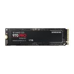 Imagen del disco duro Samsung 970 PRO con capacidad de 1 TB, conexión M.2 PCI Express 3.0 y tecnología V-NAND MLC, SKU MZ-V7P1T0BW