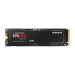 SSD Samsung 970 PRO con capacidad de 512 GB, interfaz M.2 PCI Express 3.0 NVMe y tecnología V-NAND MLC, SKU MZ-V7P512BW