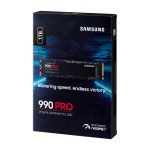 SSD Samsung 990 PRO de 1 TB M.2 con PCI Express 4.0 NVMe y tecnología V-NAND MLC, modelo MZ-V9P1T0BW