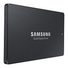 Imagen de la unidad de estado sólido Samsung con capacidad de 960 GB, tamaño 2.5 pulgadas, interfaz Serial ATA III, SKU MZ7L3960HCJR-00A07.