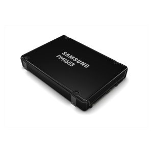 Disco duro Samsung PM1653 de 960 GB con tecnología 2.5 pulgadas SAS y V-NAND, SKU MZILG960HCHQ-00A07